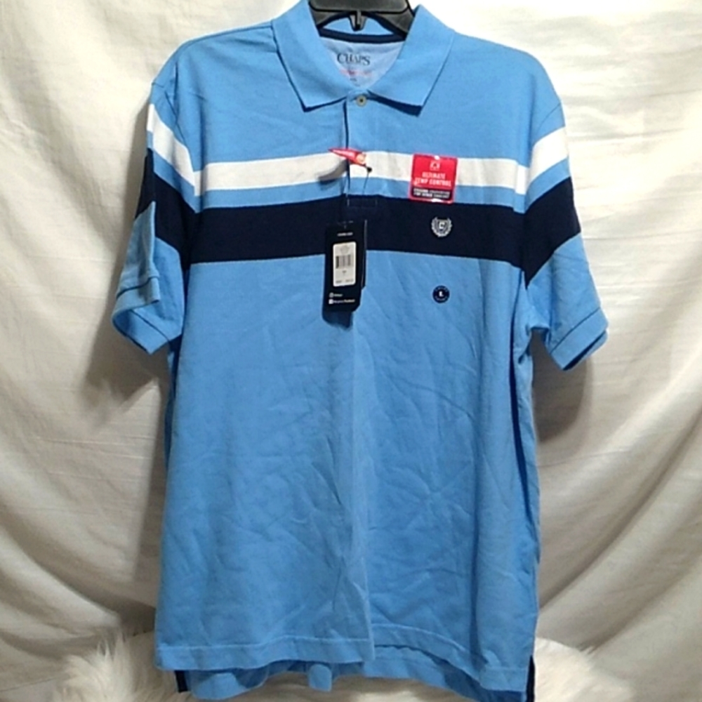 NWT Chaps The Everyday Polo Temp Control Shirt Sz.L (X-55 CRATE)
